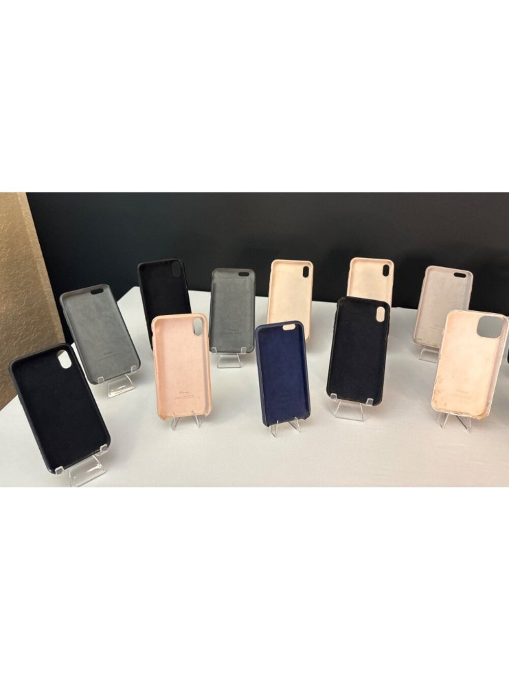 Genuine Apple iPhone Silicone Case & Unbranded Cell Phone Cases Lot 18 Leather - Picture 2 of 16